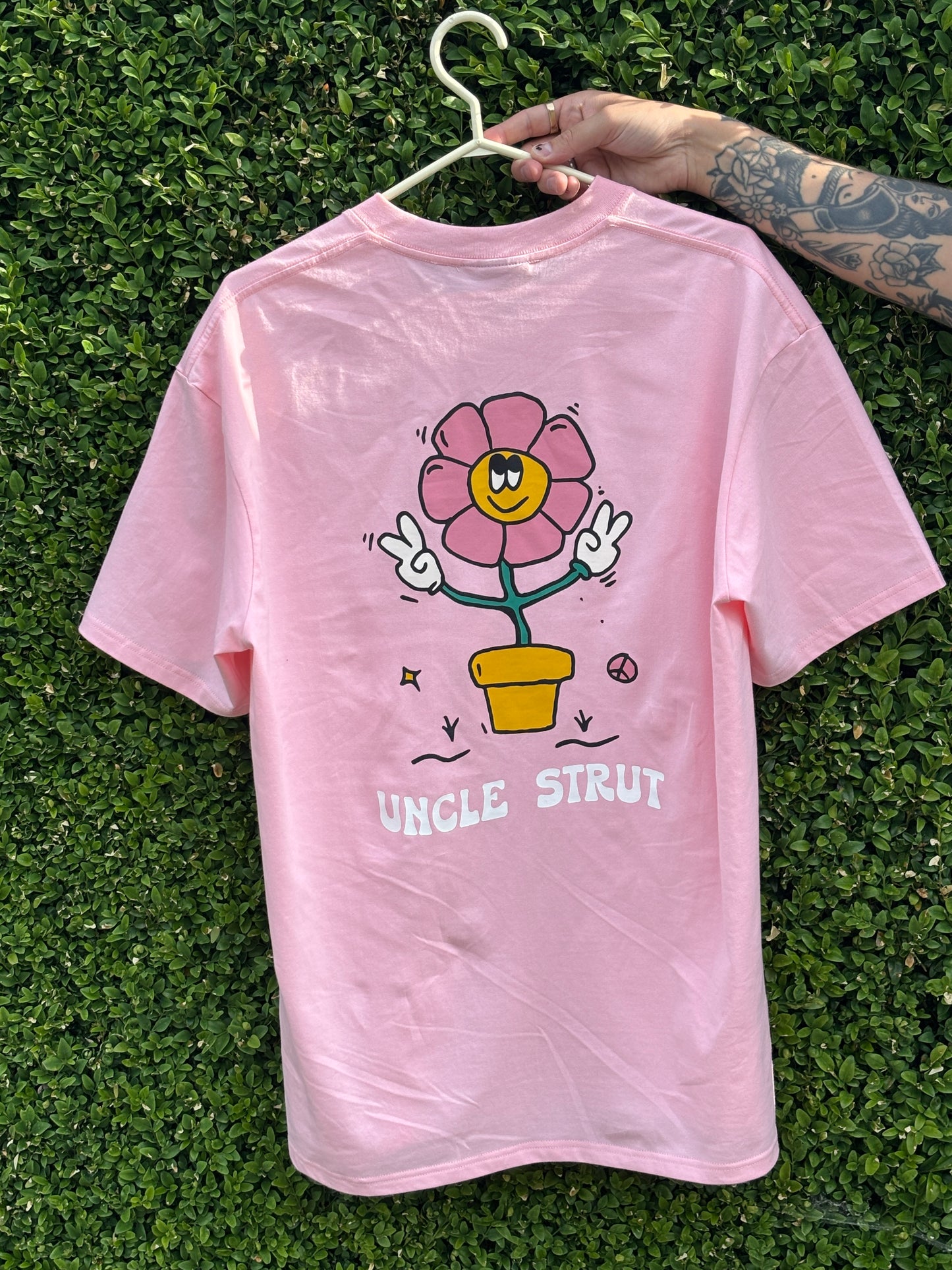 Pink Flower Tee