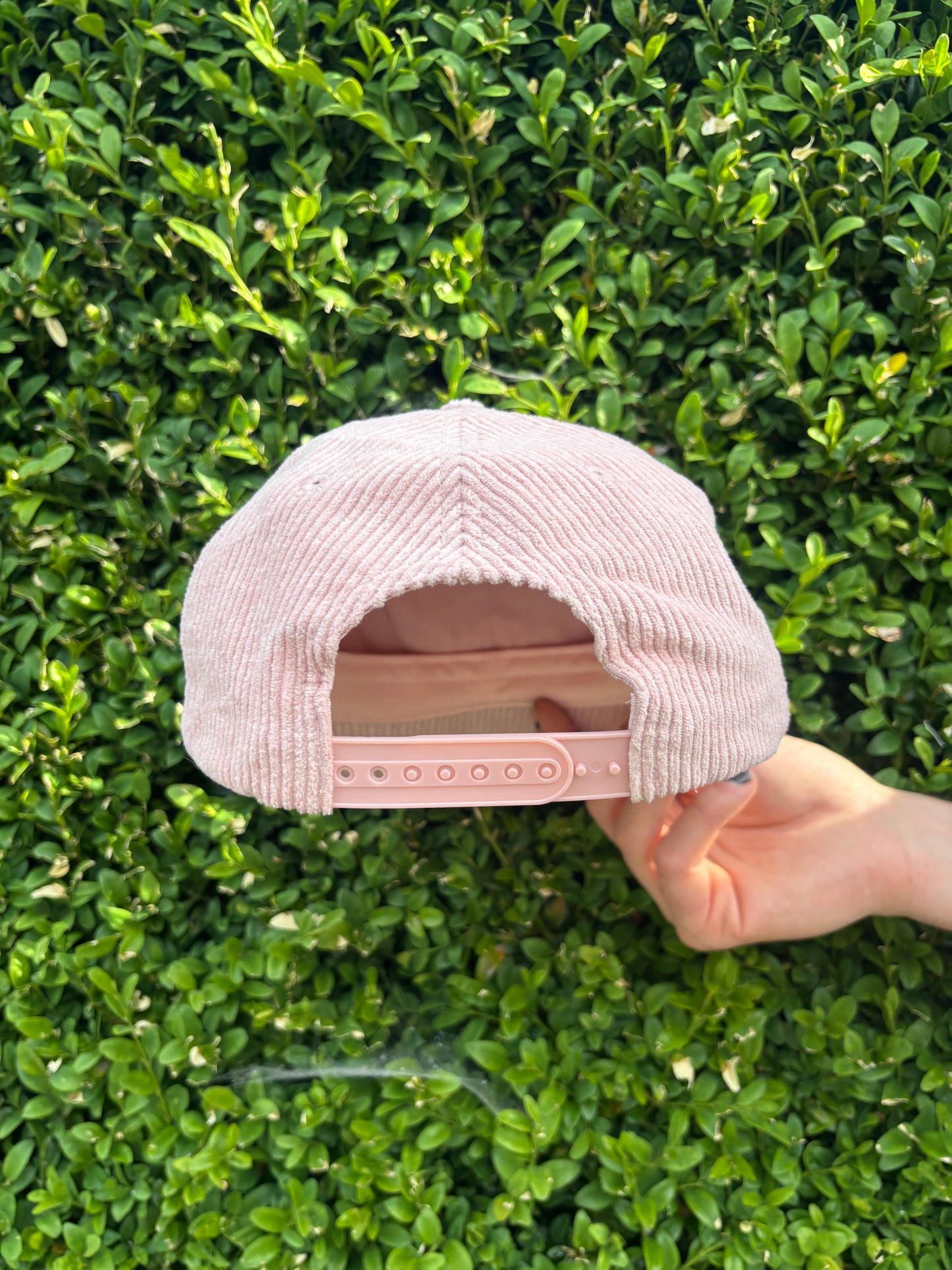 Strut Hat - Pink Corduroy