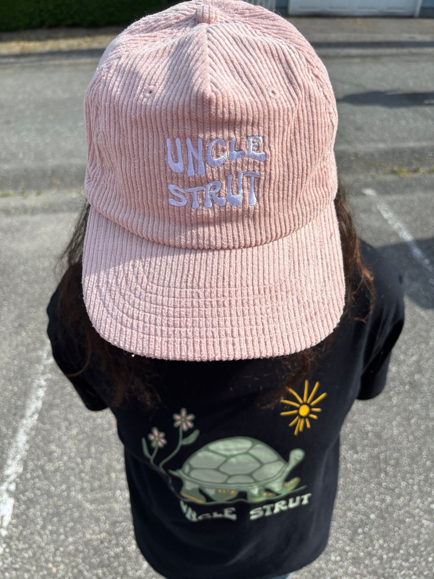 Strut Hat - Pink Corduroy
